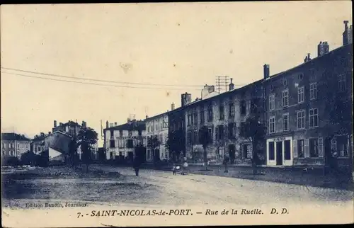 Ak Saint Nicolas von Port Meurthe und Moselle, Rue de la Ruelle