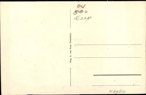 Ak Zwartsluis Overijssel Niederlande, Kolksluis