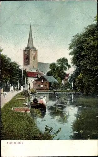 Ak Abcoude Utrecht Niederlande, Kirche