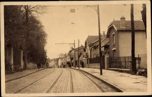 Ak Pont Saint Vincent Meurthe et Moselle, Rue Jean Jaures