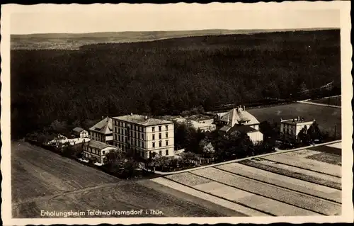 Ak Teichwolframsdorf in Thüringen, Erholungsheim