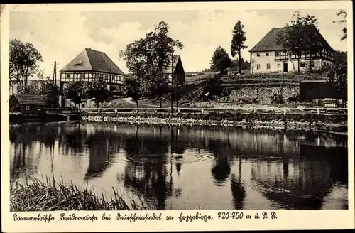 Ak Brüderwiese Deutscheinsiedel im Erzgebirge, Gasthaus, Sommerfrische