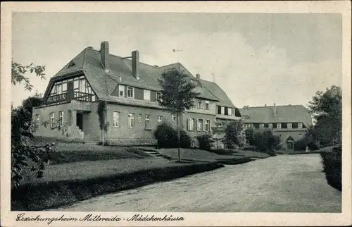 Ak Mittweida in Sachsen, Erziehungsheim, Blick auf Mädchenhäuser