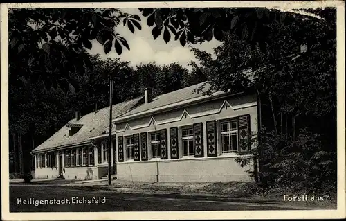 Ak Heilbad Heiligenstadt Eichsfeld Thüringen, Forsthaus