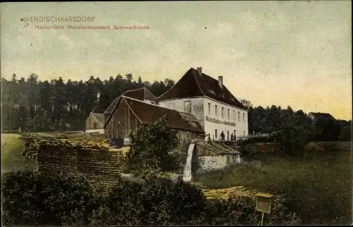 Ak Wendischkarsdorf Rabenau im Erzgebirge, Heidemühle