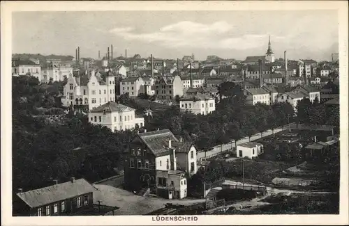 Ak Lüdenscheid im Märkischen Kreis, Teilansicht von der Stadt