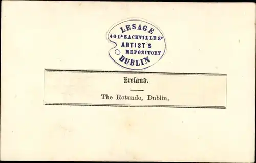 CdV Dublin Irland, Rotundo