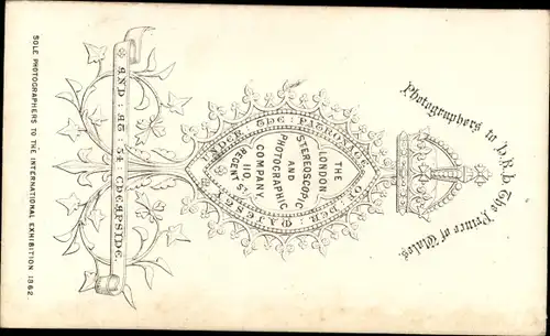 CdV London England, Charing Cross