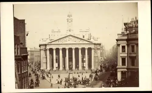 CdV London England, Royal Exchange