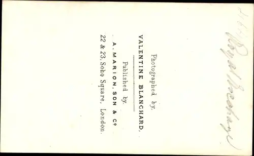 CdV London England, Royal Exchange