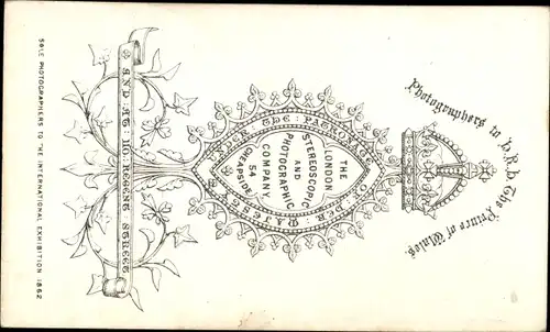 CdV London England, Waterloo Bridge