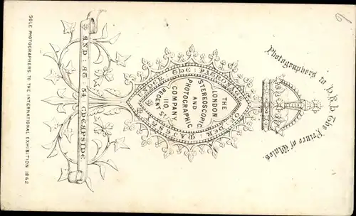 CdV London England, Westminster Abbey