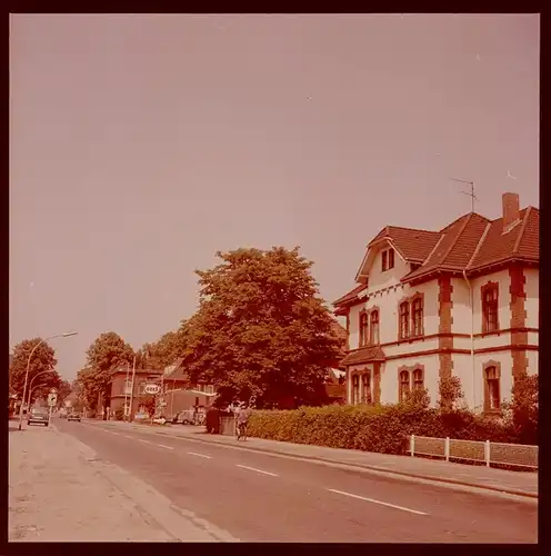 8 Zelluloid Negative Kellinghusen in Holstein, Freibad, Fluss, Kirche