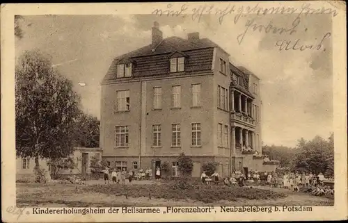 Ak Neubabelsberg Potsdam in Brandenburg, Kindererholungsheim der Heilsarmee Florenzehort