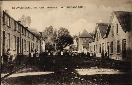 Ak Hoensbroek Heerlen Limburg Niederlande, Bouwvereeniging Ons Limburg