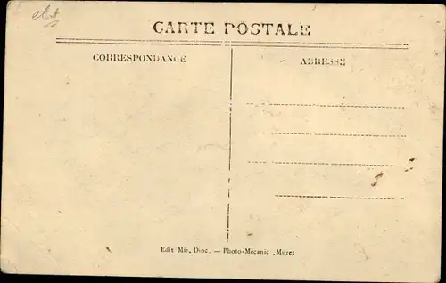 Ak Pibrac Haute Garonne, Pèlerins attendant le train