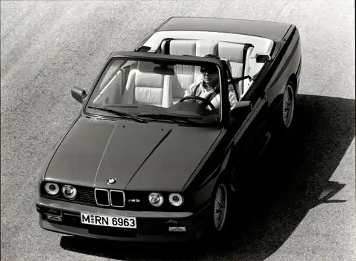 Foto Auto BMW M3 Cabriolet, Autokennzeichen MRN 6963, BMW AG Presse