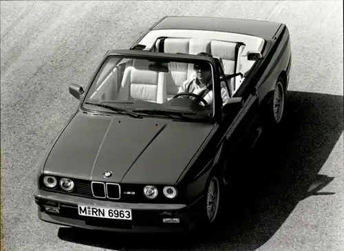 Foto Auto BMW M3 Cabriolet, Autokennzeichen MRN 6963, BMW AG Presse