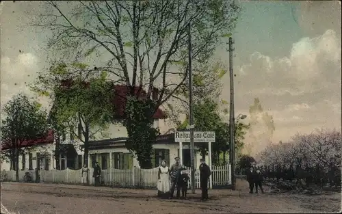 Ak Geltow an der Havel, Restaurant Ballsalon Zur Post