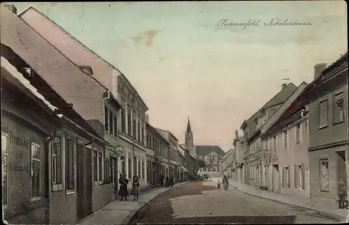 Ak Sommerfeld Kremmen in Brandenburg, Nikolaistraße