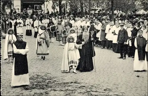 Ak Bruges Westflandern, Processie van't Heilig Bloed, De Jonkheer Boniface