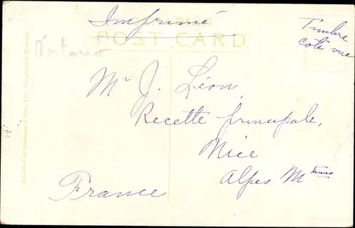 Ak Temagami Ontario Kanada, Granite Lake, Grand Trunk Railway System