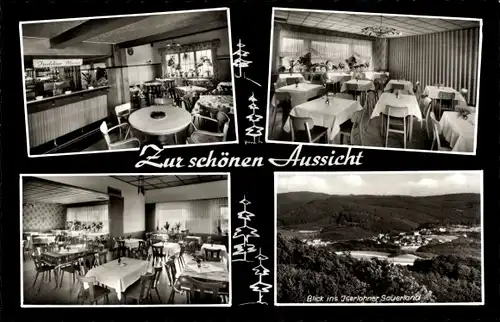 Ak Grürmannsheide Letmathe Iserlohn im Märkischen Kreis, Gaststätte Zur schönen Aussicht