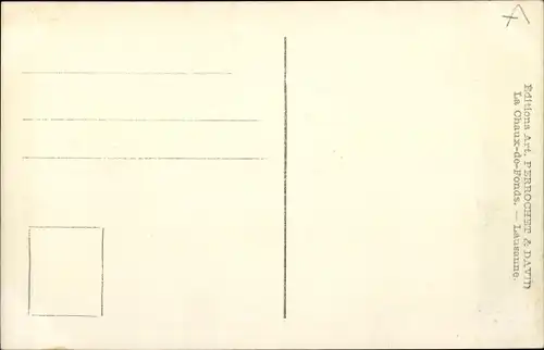 Ak Caux Kt. Waadt, Hotel Alpina vor Alpengipfel, 1928