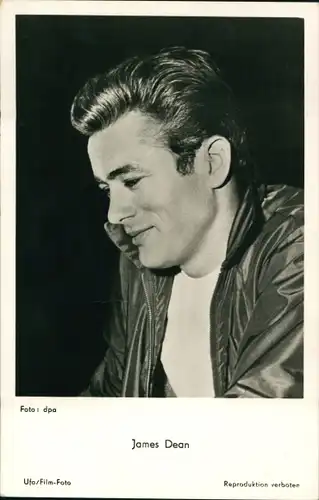 Ak Schauspieler James Dean, Portrait