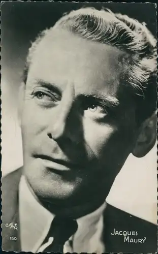 Ak Schauspieler Jacques Maury, Portrait