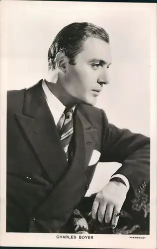 Ak Schauspieler Charles Boyer, Portrait