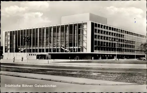 Ak Gelsenkirchen im Ruhrgebiet, Städt. Bühnen