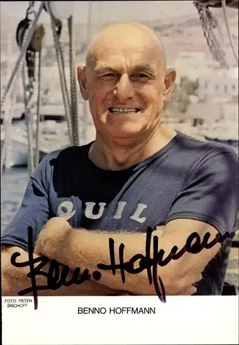 Ak Schauspieler Benno Hoffmann, Portrait, Autogramm