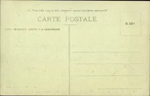 Ak Saint Louis Senegal, Denkmal Faidherbe