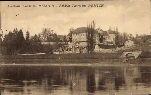 Ak Remich an der Mosel Luxemburg, Schloss Thorn