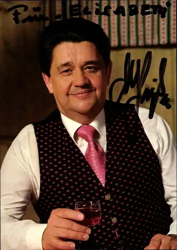 Ak Schauspieler Max Grießer, Portrait, Autogramm