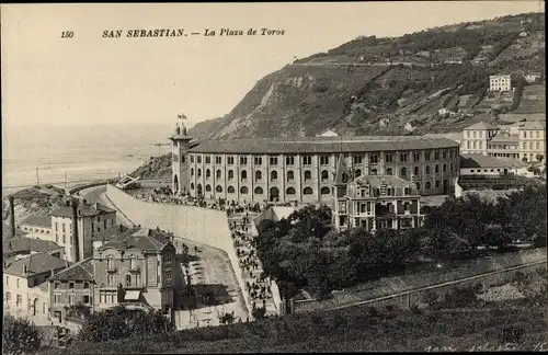 Ak Donostia San Sebastián Baskenland, Stierkampfarena