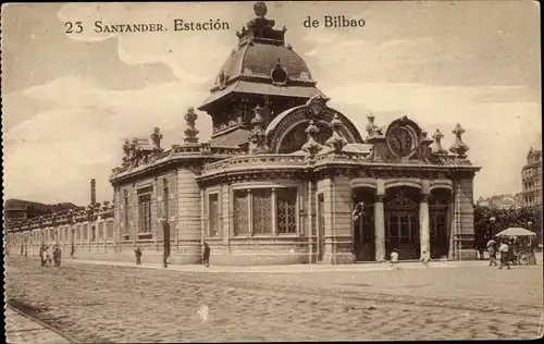 Ak Bilbao Baskenland, Bahnhof