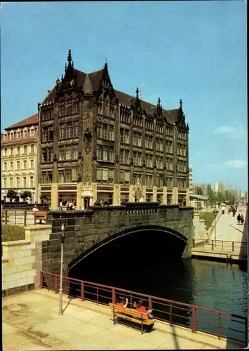 Ak Berlin Mitte, Gertraudenbrücke