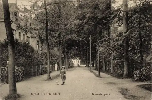 Ak De Bilt Utrecht Niederlande, Kloosterpark