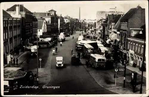 Ak Groningen Niederlande, Zuiderdiep