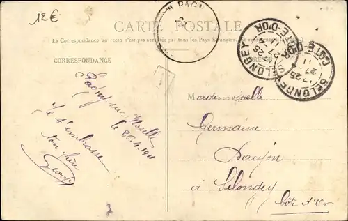 Ak Pagny sur Moselle Meurthe et Moselle, Avenue de Strasbourg