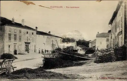 Ak Ogéviller Meurthe et Moselle Lothringen Elsaß, Innenansicht