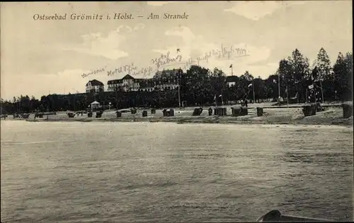 Ak Ostseebad Grömitz in Holstein, Strand, Hotels