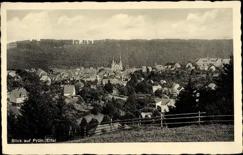 Ak Prüm in der Eifel, Panorama