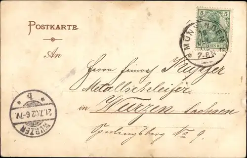 Ak Münsingen in Württemberg, Truppenübungsplatz, Schiessplatz, Lied