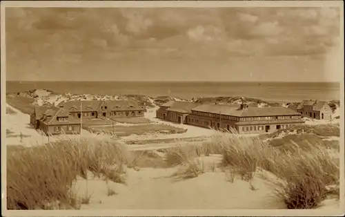 Ak Insel Sylt in Nordfriesland, Puan Klent, Dünen, Strand