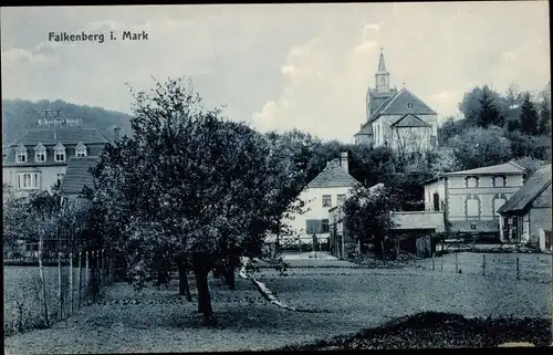 Ak Falkenberg in der Mark, Teilansicht