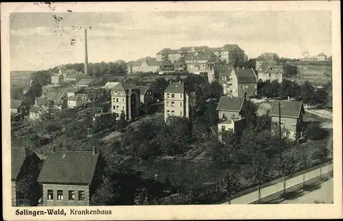 Ak Wald Solingen im Bergischen Land, Krankenhaus