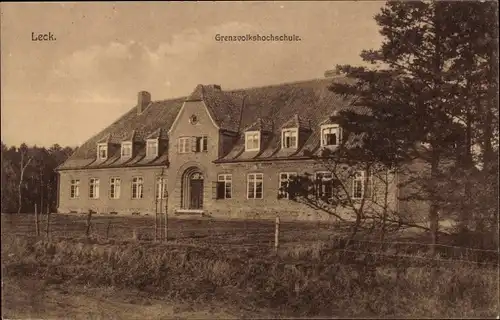 Ak Leck in Nordfriesland, Grenzvolkshochschule